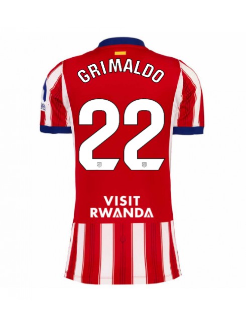 Atletico Madrid Alejandro Grimaldo #22 Replika Hemmakläder Dam 2026-27 Kortärmad Atletico Madrid Alejandro Grimaldo #22 Replika Hemmakläder Dam 2026-27 Kortärmad
